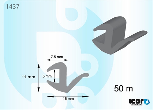 Imagine pentru produsul „ELEMENT DECORATIV/PROTECTIE UNIVERSAL PROFIL T450M"