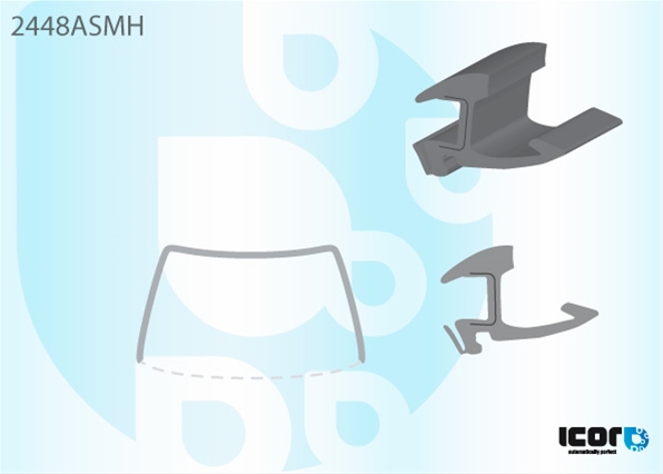 Imagine pentru produsul „ELEMENT DECORATIV/CHEDER PARBRIZ SUPERIOR  BMW"