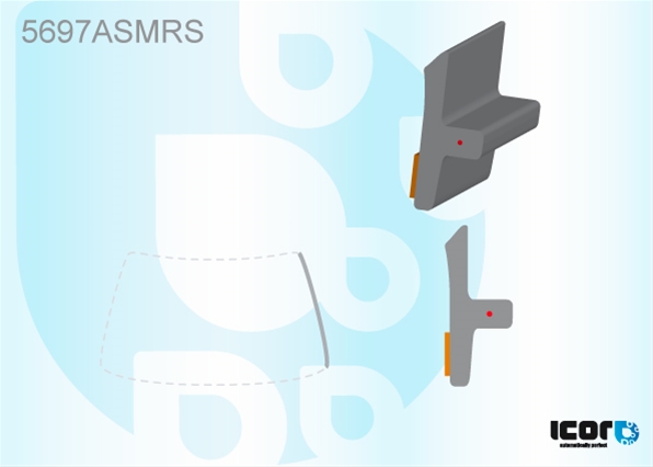 Imagine pentru produsul „ELEMENT DECORATIV/CHEDER LATERAL (STG/DRT) PARBRIZ"