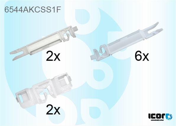 Imagine pentru produsul „SET CLIPSURI ORNAMENTE LATERALE  PEUGEOT"