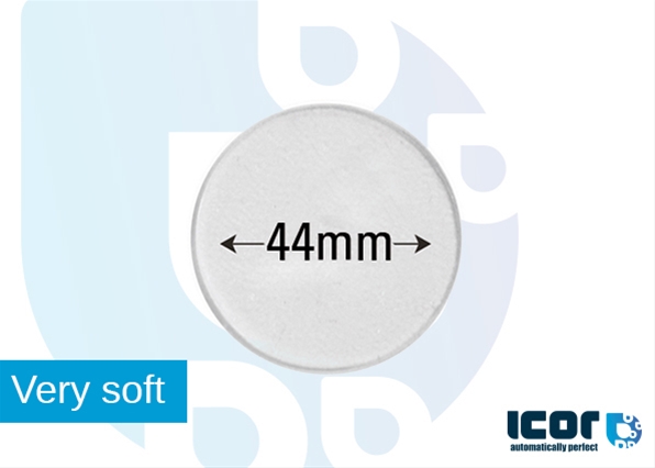 Imagine pentru produsul „FLEXIBLE SILICON PAD FOR SENSOR - ROUND 43MM SCANIA (WITHOUT HOLE)"