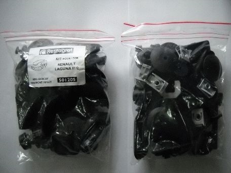 SFNBB SET AGRAFE MONTAJ BARA FATA + ARIPI  II FACELIFT
