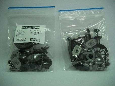Imagine pentru produsul „SFNBB SET AGRAFE MONTAJ ARIPA FATA PEUGEOT 407"