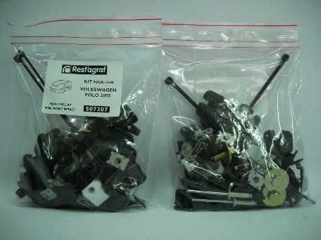 SFNBB SET AGRAFE MONTAJ BARA FATA + POLO 2005-2009