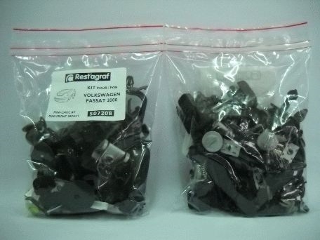 SFNBB SET AGRAFE MONTAJ BARA FATA + ARIPI PASSAT 2000-2005