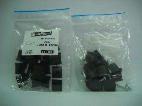 SFNBB SET AGRAFE MONTAJ CAPOTA MOTOR ASTRA G/ZAFIRA