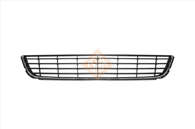 Imagine pentru produsul „GRILA NEAGRA (FARA CROM) CENTRU BARA FATA GOLF-6 (NU GTD/GTI)  2008>>2010  -ISAM TUV"