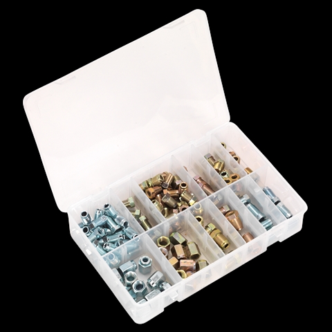 Imagine pentru produsul „SORTIMENT PIULITE CONDUCTE FRANA 200 PCS"