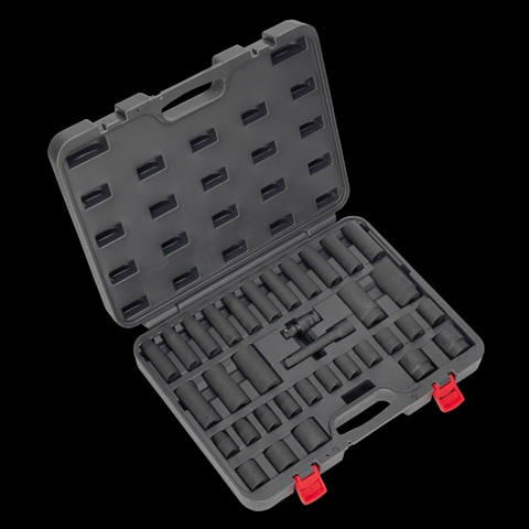 Imagine pentru produsul „SET TUBULARE DE IMPACT 1/2 1032 MM, 32 PCS"