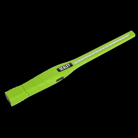 Imagine pentru produsul „LAMPA INSPECTIE REINCARCABILA LED ROTATIVA LA 360 VERDE"