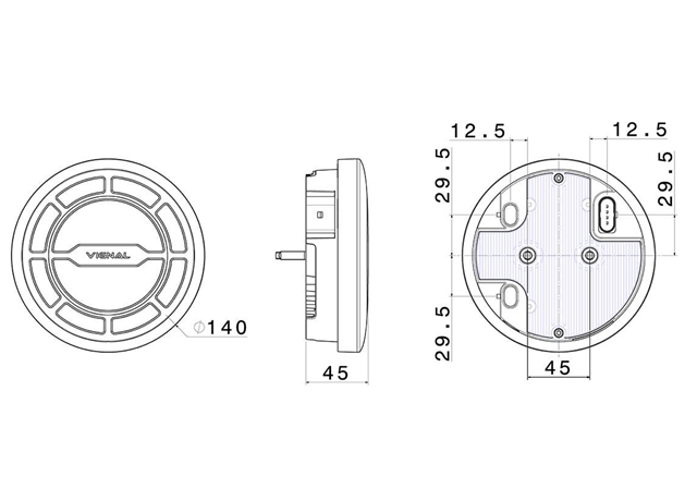 LAMPA SPATE LED
