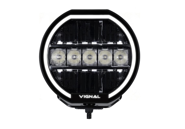 PROIECTOR ROTUND LUMINA LUCRU CU LED 12/24V PUTERE 108W
