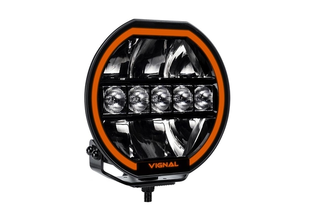 PROIECTOR ROTUND LUMINA LUCRU CU LED 12/24V PUTERE 144W