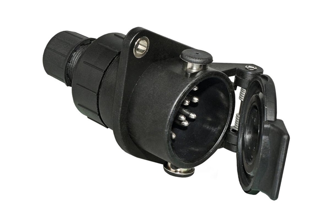 Imagine pentru produsul „PRIZA REMORCA 15 PINI PLASTIC 24V"