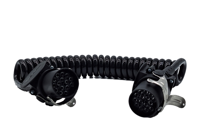 CABLU ELECTRIC SPIRALAT 4.5M CU ADAPTOR 15 PINI EURO 6