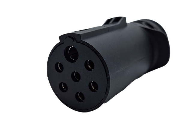 Imagine pentru produsul „PRIZA REMORCA 7 PINI 24V PLASTIC TIP N"
