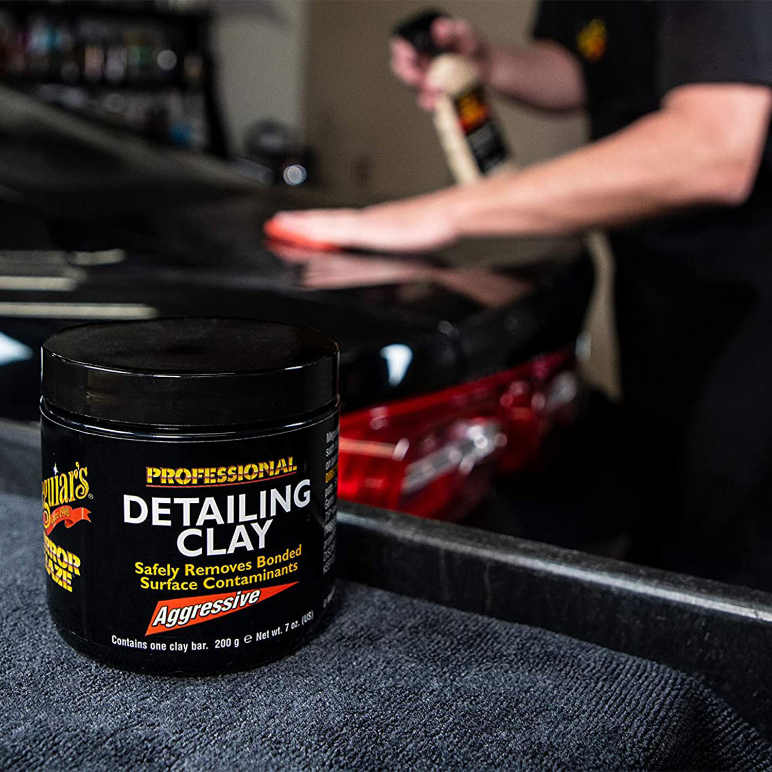 Imagine pentru produsul „PLASTELINA CURATARE DEPUNERI SUPRAFETE AGRESIVA , 200 G,DETAILING CLAY - MEGUIARS"