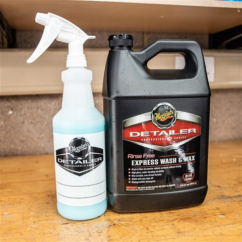 Imagine pentru produsul „SAMPON AUTO RINSE FREE EXPRESS WASH SI WAX - MEGUIARS"