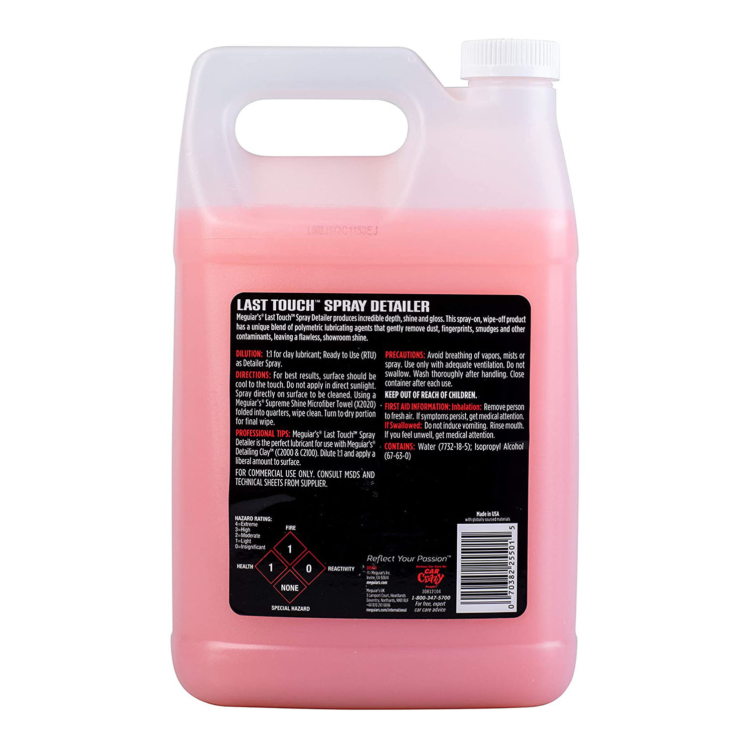 SOLUTIE SPALAT EXTERIOR, 3.78 L, LAST TOUCH SPRAY DETAILER - MEGUIARS