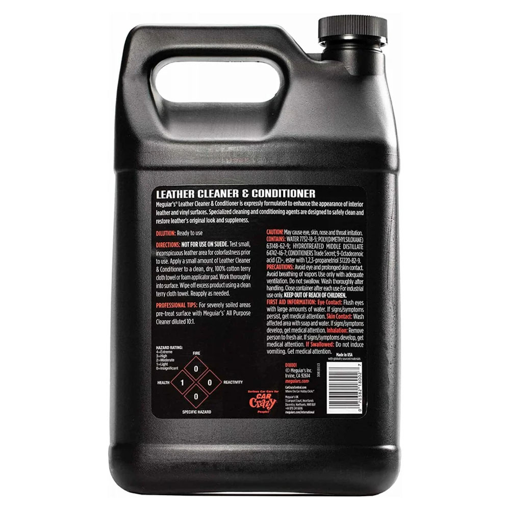 SOLUTIE CURATARE PIELE, 3.78 L,LEATHER CLEANER- MEGUIARS