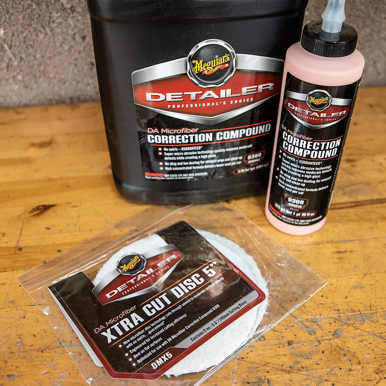 Imagine pentru produsul „SET 2 BUC DISC POLISH SEVER EXTRA ABRAZIV, 127 MM , XTRA CUT DISK 5 - MEGUIARS"