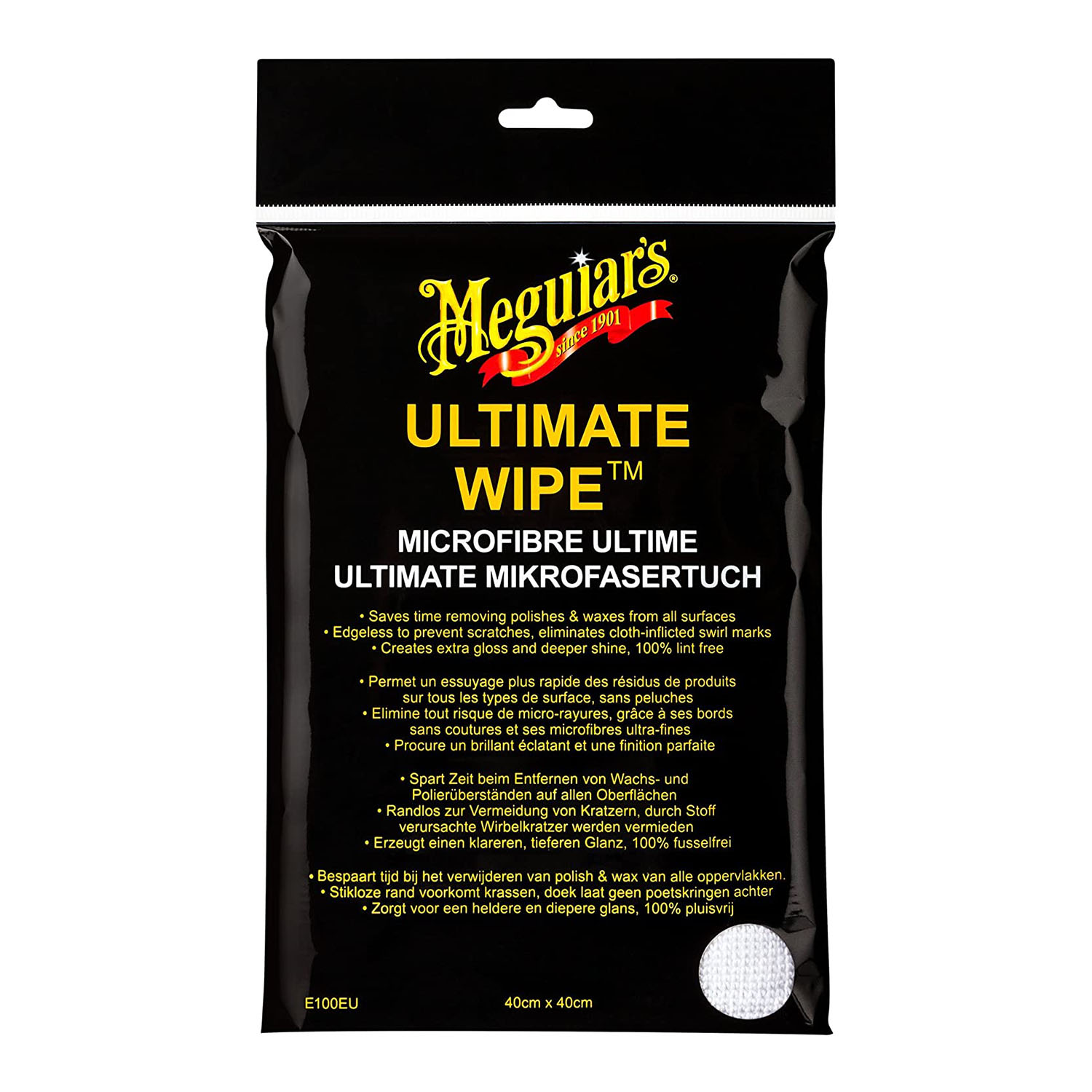 NBB  LAVETA MICROFIBRA ,MICROFIBRE WIPE MEGUIARS