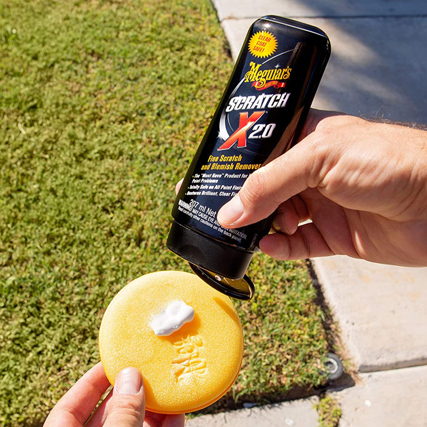 Imagine pentru produsul „SOLUTIE INDEPARTAT ZGARIETURI SCRATCH X - MEGUIARS"