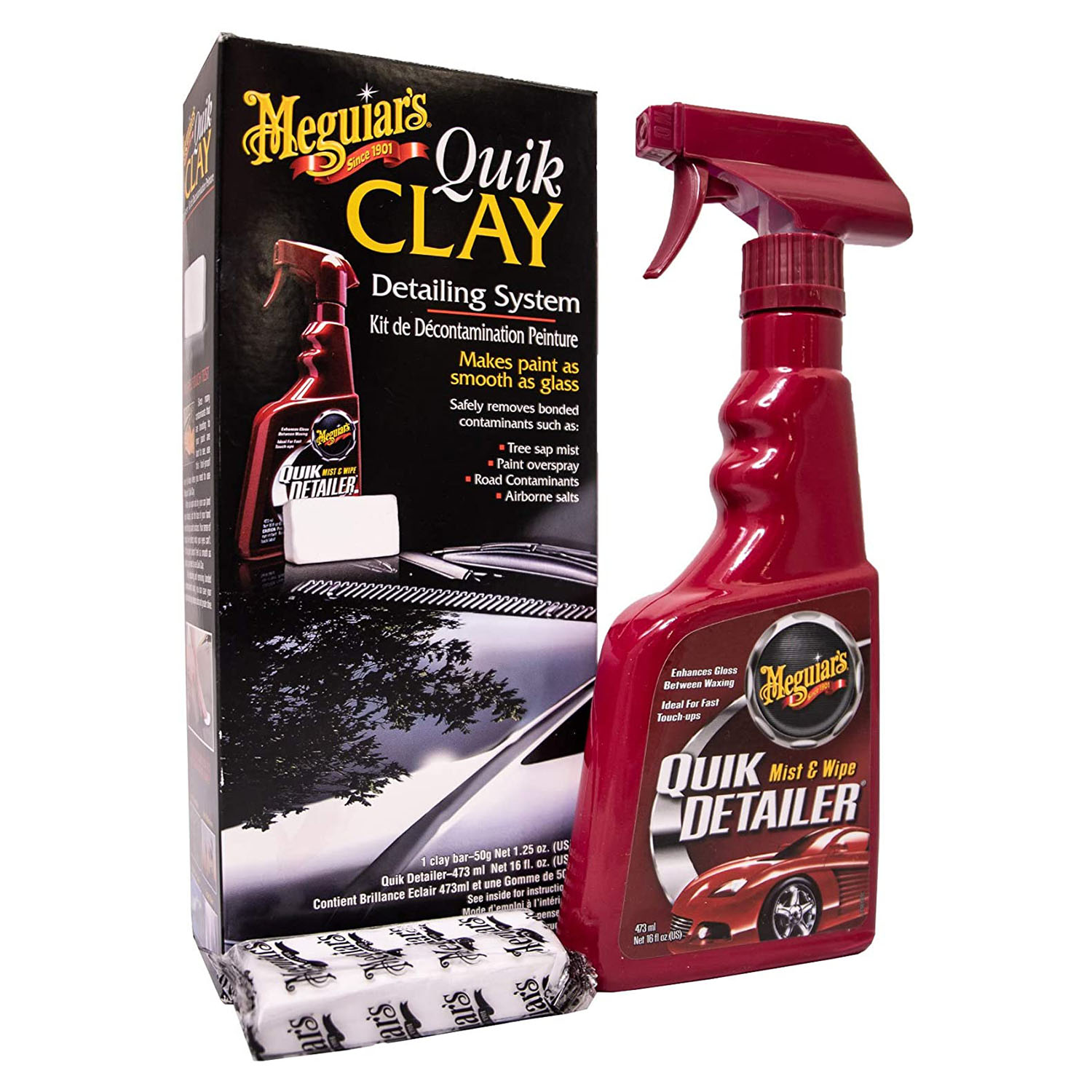 Imagine pentru produsul „KIT DECONTAMINARE QUIK CLAY DETAILING SYSTEM - EU   -MEGUIARS"