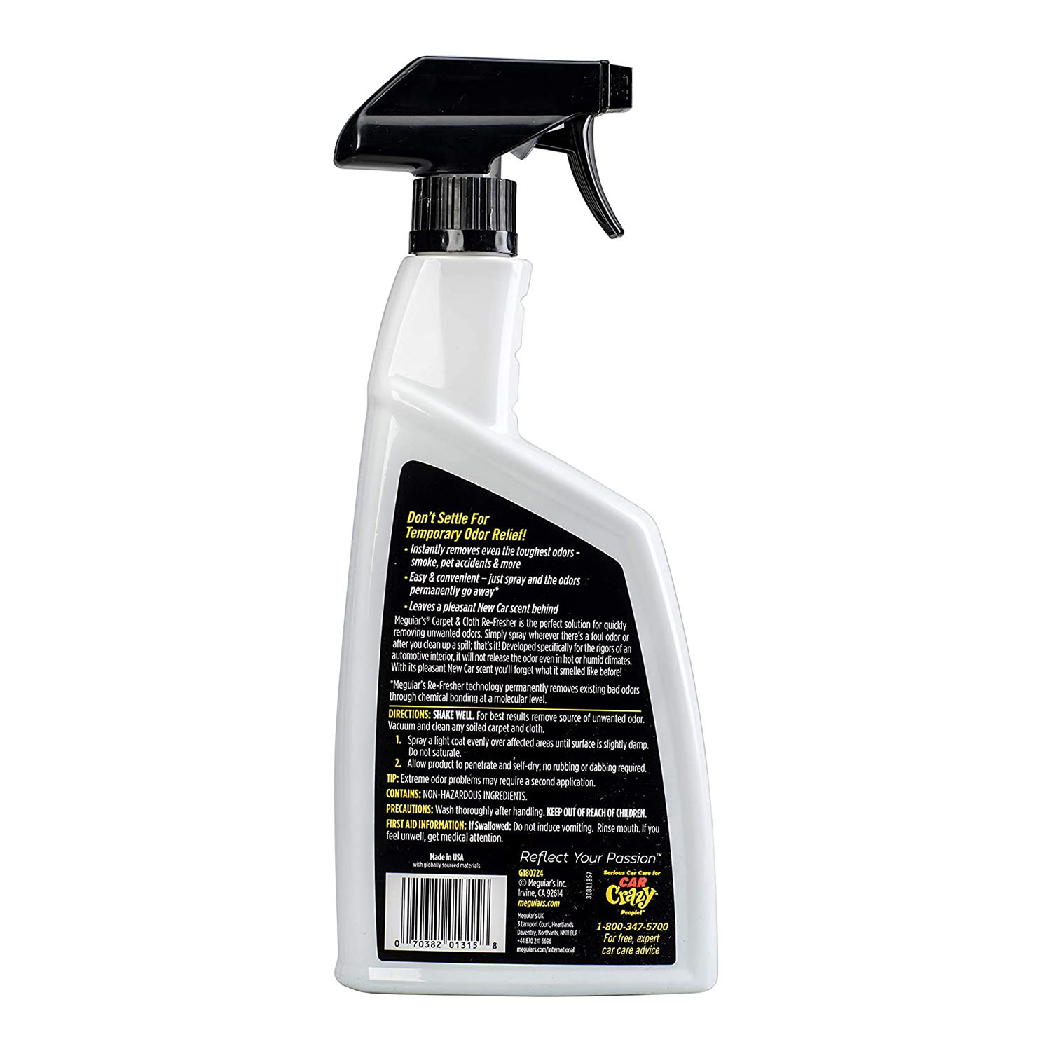 SPRAY REFHRESH COVORASE SI TEXTILE 709 ML CARPET & CLOTH RE-FRESHER - EU  MEGUIARS