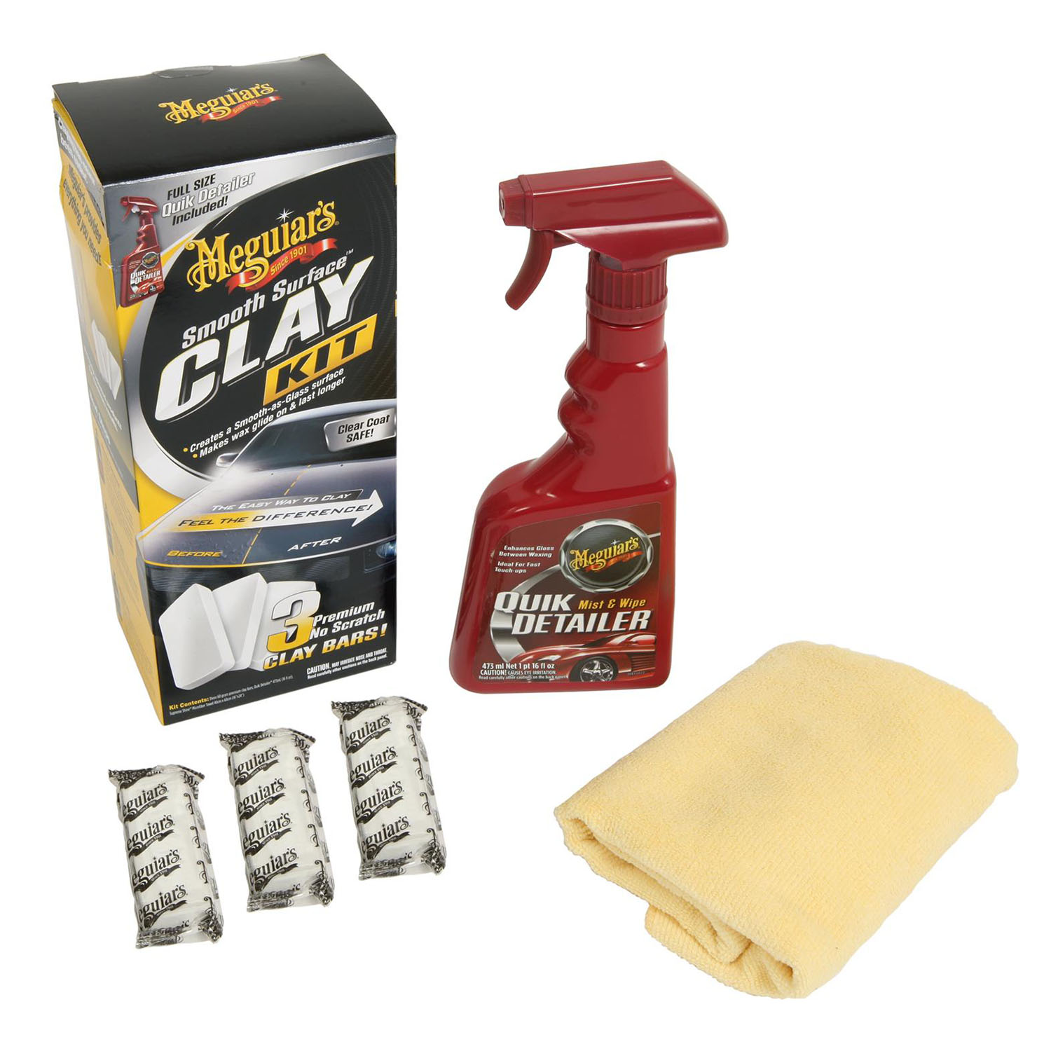 Imagine pentru produsul „SMOOTH SURFACE CLAY KIT - (3X60G BARS) - EU"