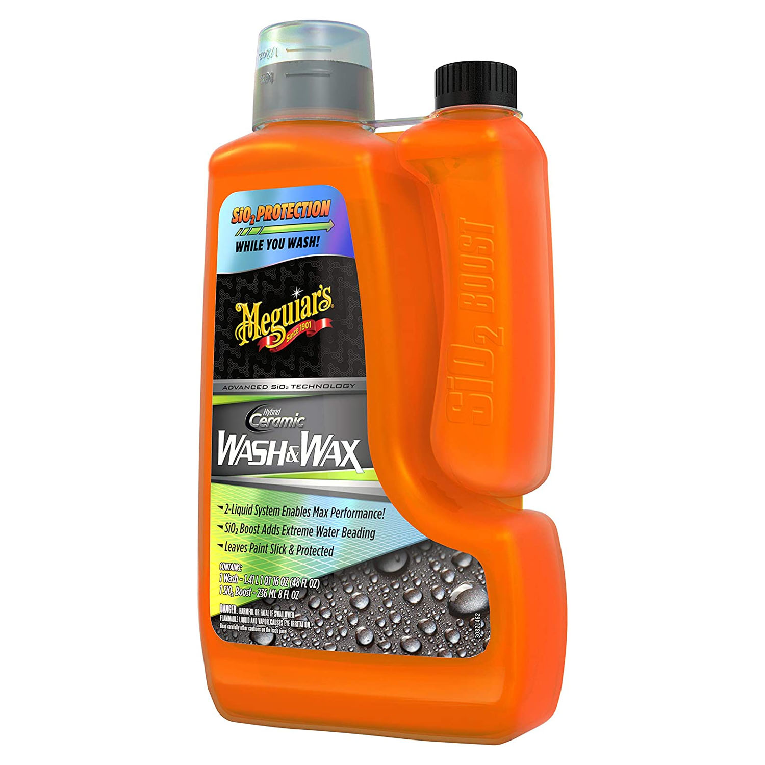 Imagine pentru produsul „NBB  SOLUTIE CURATAT CU CEARA HYBRID CERAMIC WASH & WAX  0.236 L-MEGUIARS"