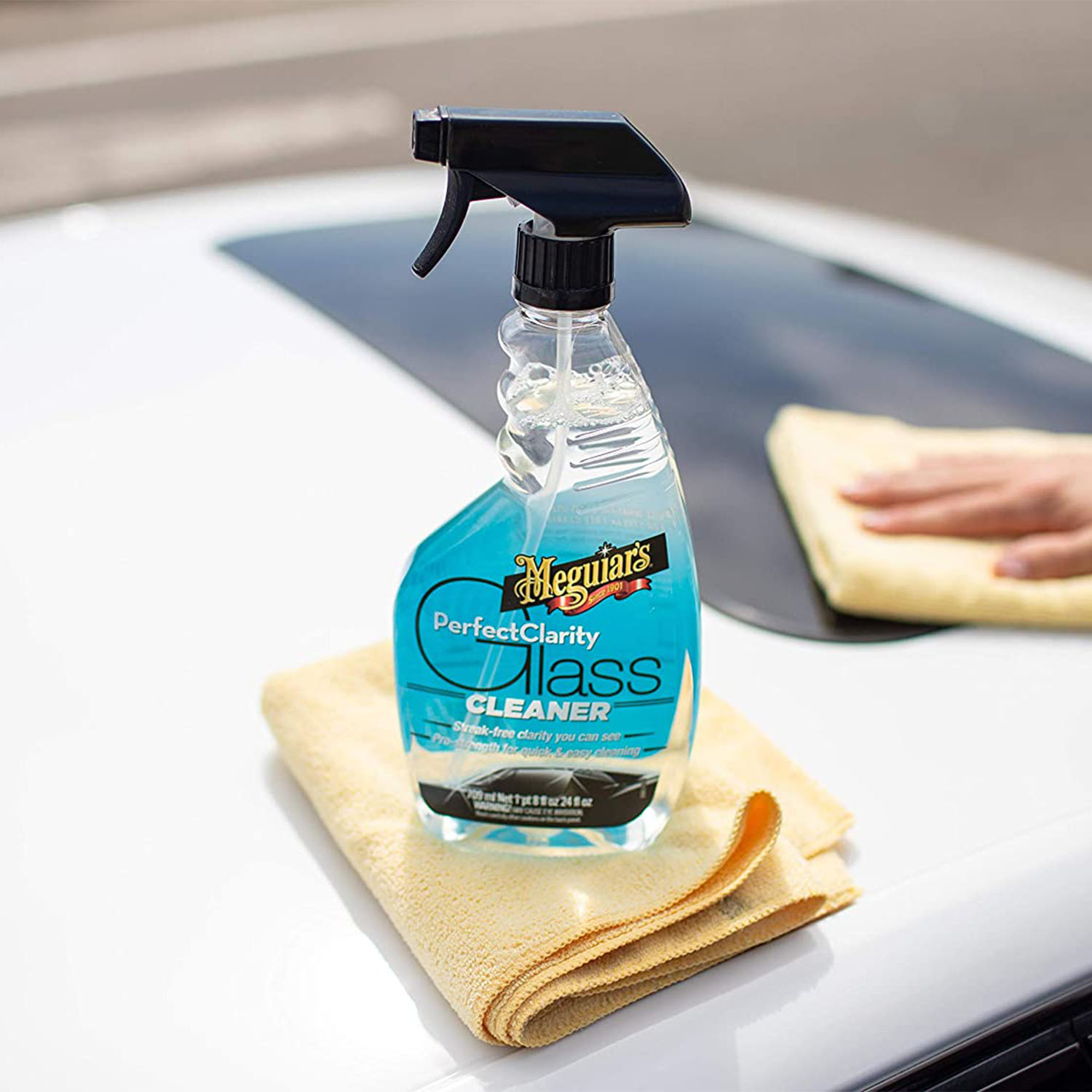 SOLUTIE CURATAT GEAMURI,  PERFECT CLARITY GLASS CLEANER (TRIGGER) - MEGUIARS