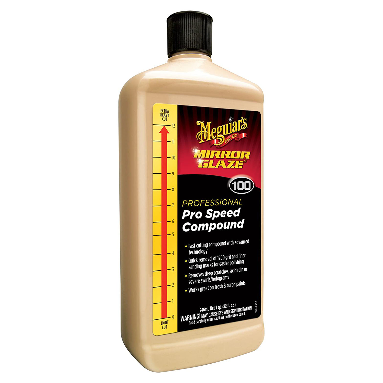 Imagine pentru produsul „POLISH CU TAIERE RAPIDA FARA HOLOGRAME RAPIDA  0.945 L, PRO SPEED - MEGUIARS"