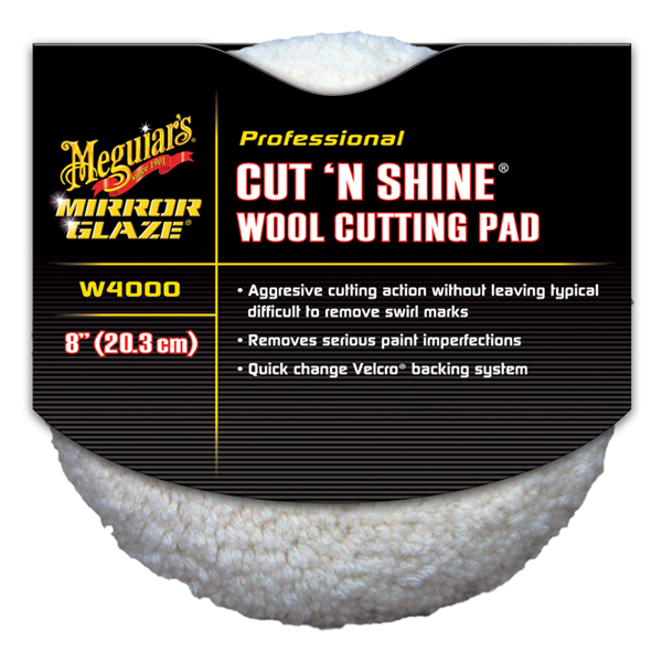 Imagine pentru produsul „NBB  DISC POLISHAT BLANA DE MIEL, 20 CM, CUT N SHINE  ULTRA FINISHING - MEGUIARS"