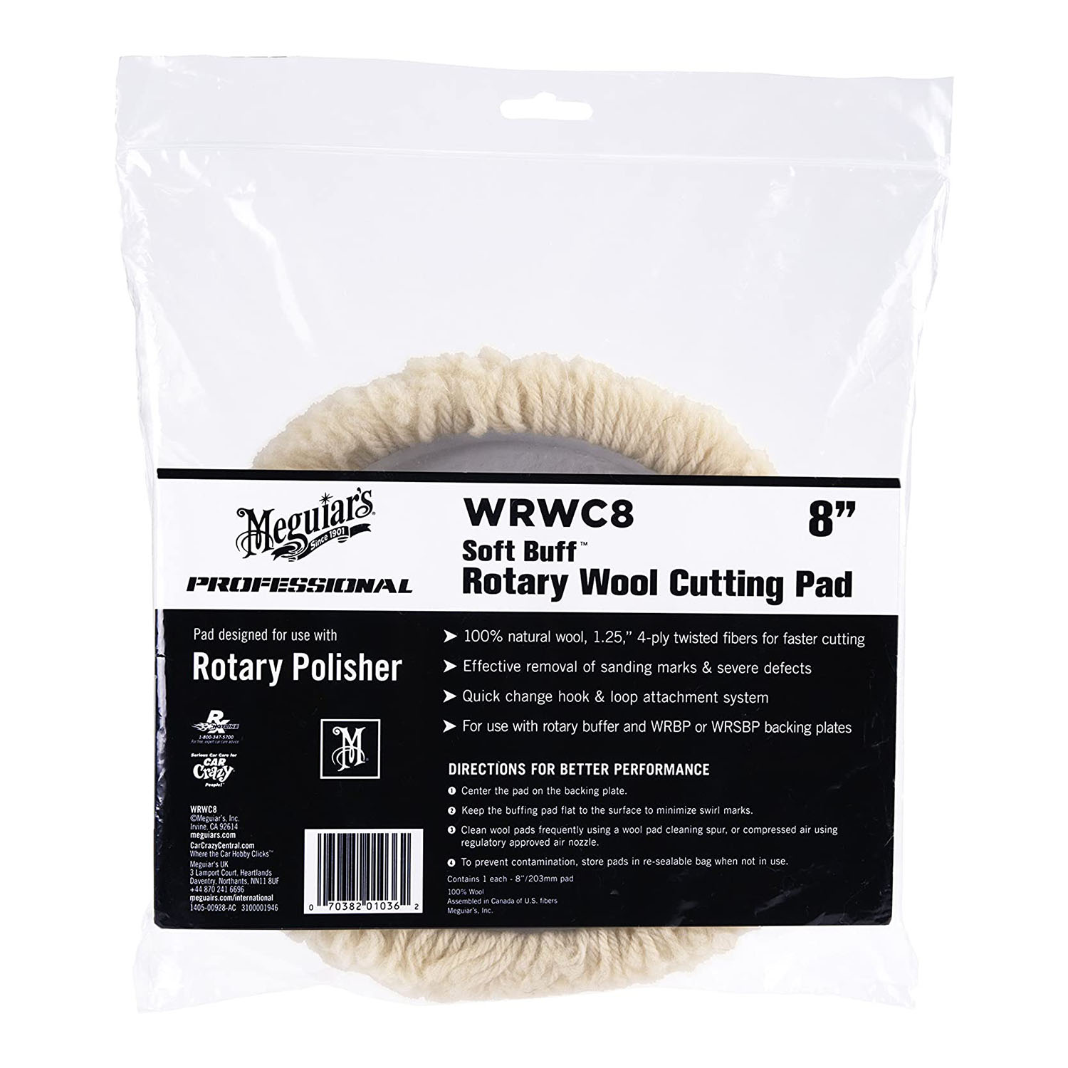 Imagine pentru produsul „DISC POLISH MOALE, 203 MM, SOFT BUFF - MEGUIARS"