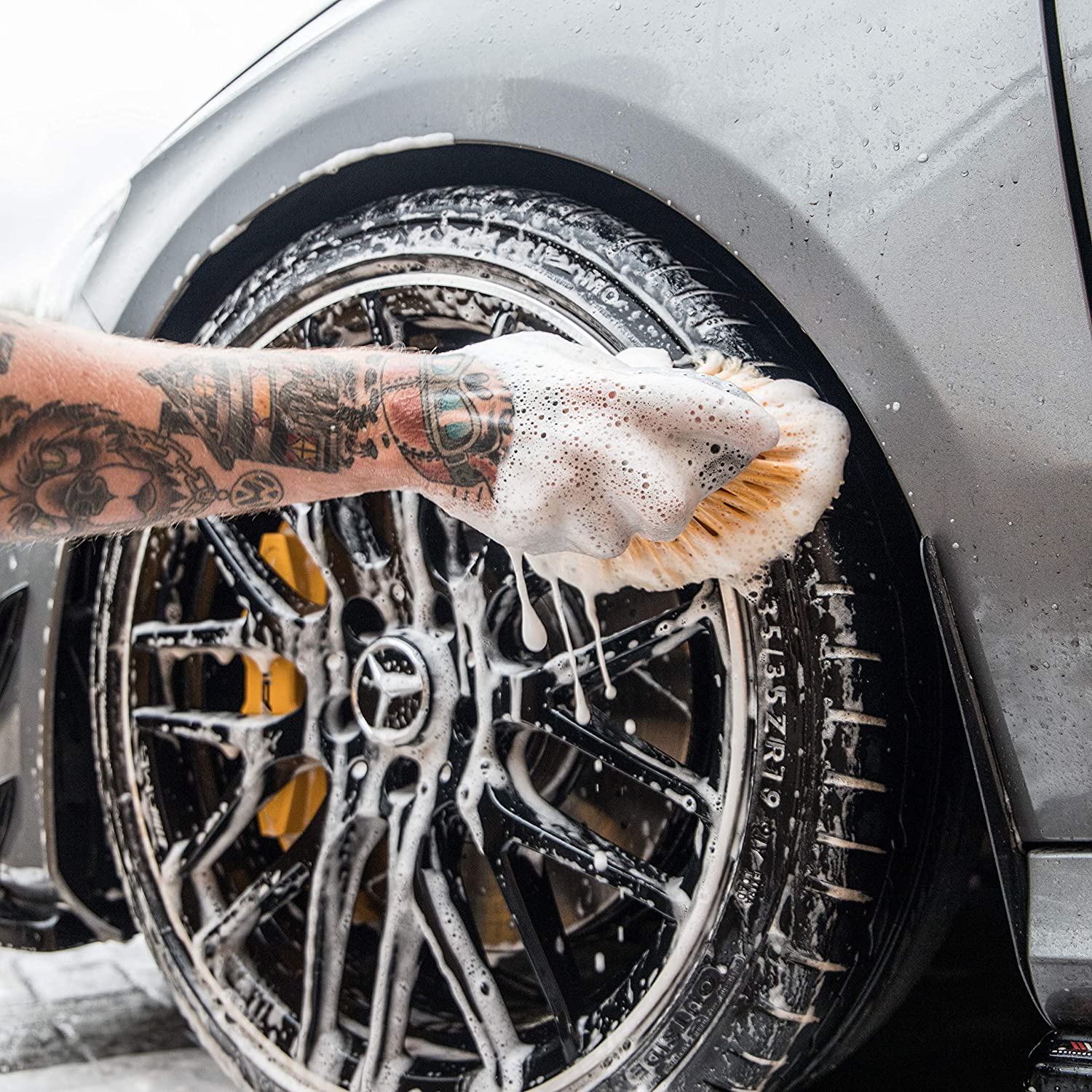 NBB PERIE CURATAT JANTE ALIAJ VERSA ANGLE WHEEL FACE BRUSH - MEGUIARS