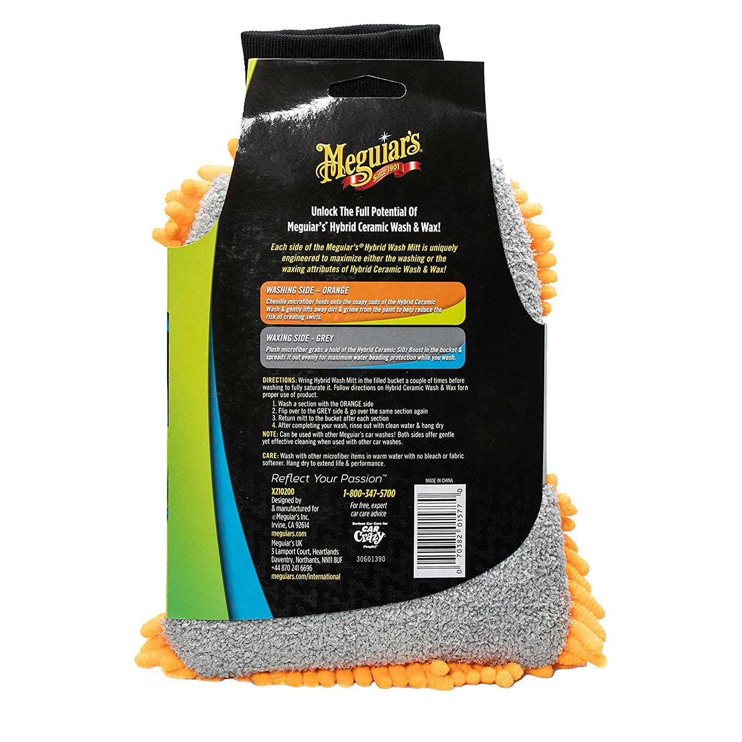 MANUSA SPALARE HIBRID HYBRID WASH MITT EU-MEGUIARS