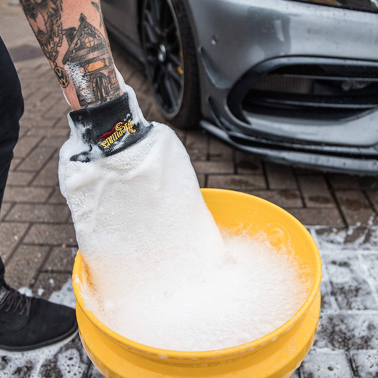 LAVETA ABSORBANT, 20 X 25 CM, ULTRA PLUSH WASH MITT - MEGUIARS