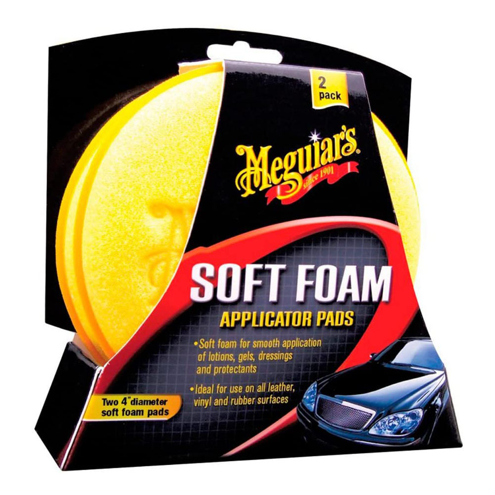 Imagine pentru produsul „SET 2 BUC BURETI APLICATORI MOI SOFT FOAM APPLICATOR PAD MEGUIARS"