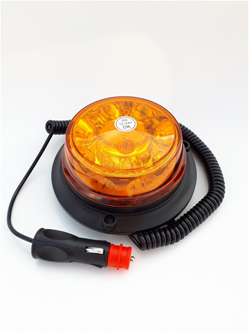 Imagine pentru produsul „GIROFAR LED 12-24V CU PRINDERE MAGNETICA,CABLU SPIRALAT SI PRIZA BRICHETA"