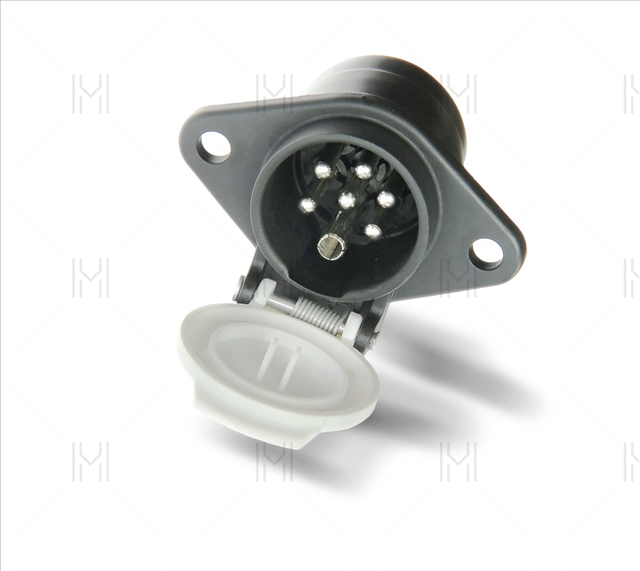 Imagine pentru produsul „PRIZA 24V 7 PINI PLASTIC TIP S"