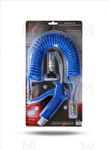 PISTOL AER PENTRU CURATAREA CABINEI ALBASTRU FI 6MM