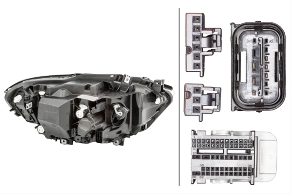 BMW 1 (F20) 2010-, BMW 1 (F21) 2011- - HELLA