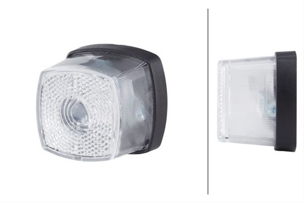LAMPA POZITIE FATA PATRATA CU LED CU CATADIOPTRU