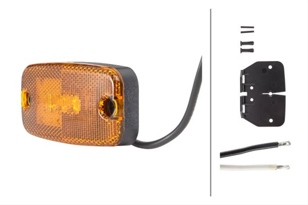 LAMPA DE MARCARE LATERALA CU LED CU CATADIOPTRU CU SUPORT