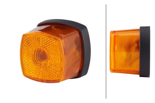 LAMPA DE MARCARE LATERALA PATRATA CU LED, CU CATADIOPTRU