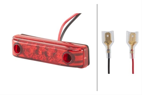 LAMPA POZITIE SPATE CU LED CU CATADIOPTRU 12V