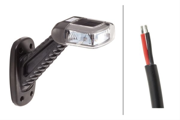 LAMPA GABARIT OBLICA CU LED, DR. MONTARE VERTICALA