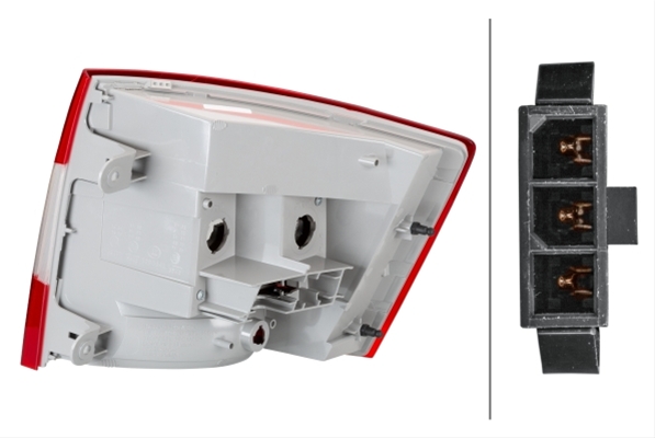 LAMPA SPATE  SKODA OCTAVIA III COMBI (5E5)