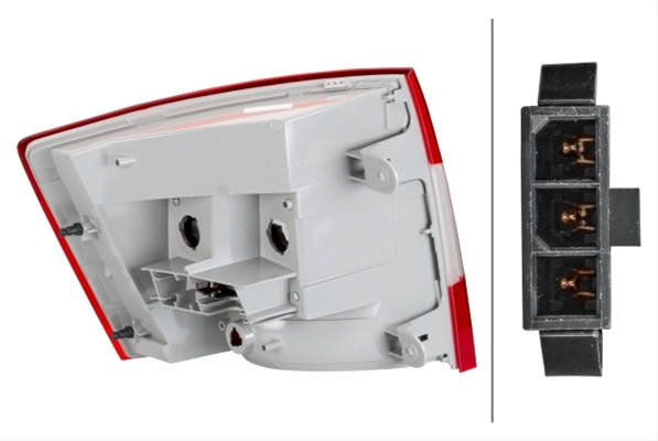LAMPA SPATE  SKODA OCTAVIA III COMBI (5E5)